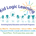 Kid Logic ad August