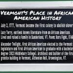 Vermont’s Place in African American History