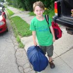 barb- son packed for camp