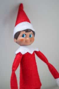 Elf on the Shelf closeup