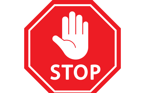 This Fat Mom Rejects Diet Culture and You Can Too stop sign with palm of hand showing