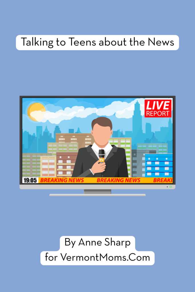 Talking to teens about the news